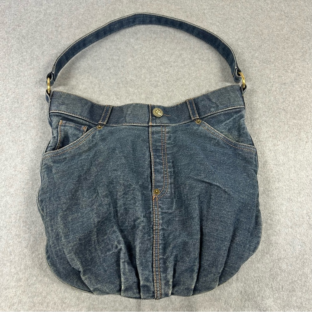 Patricia Nash Denim Hartley Hobo Bag